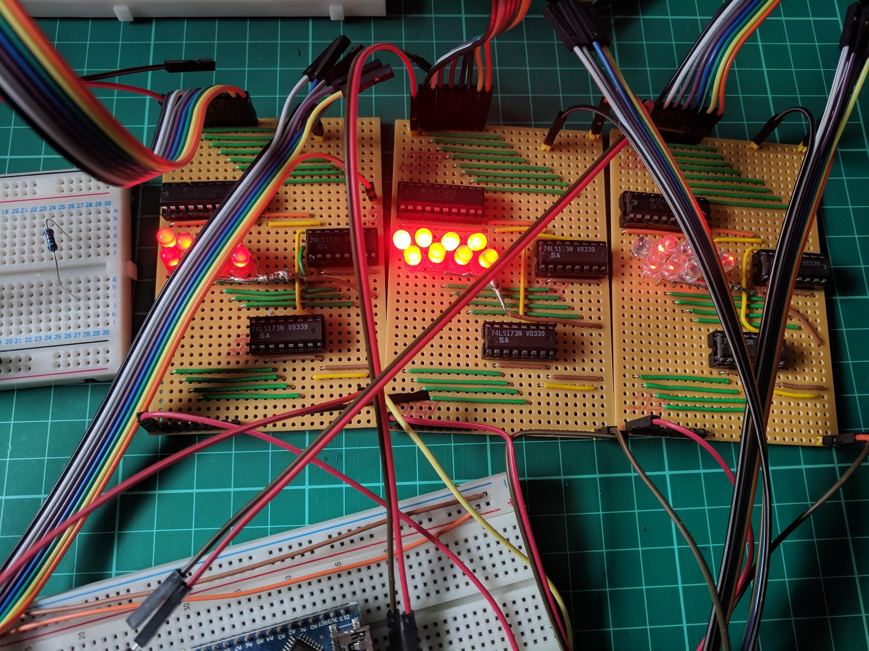 Three built registers